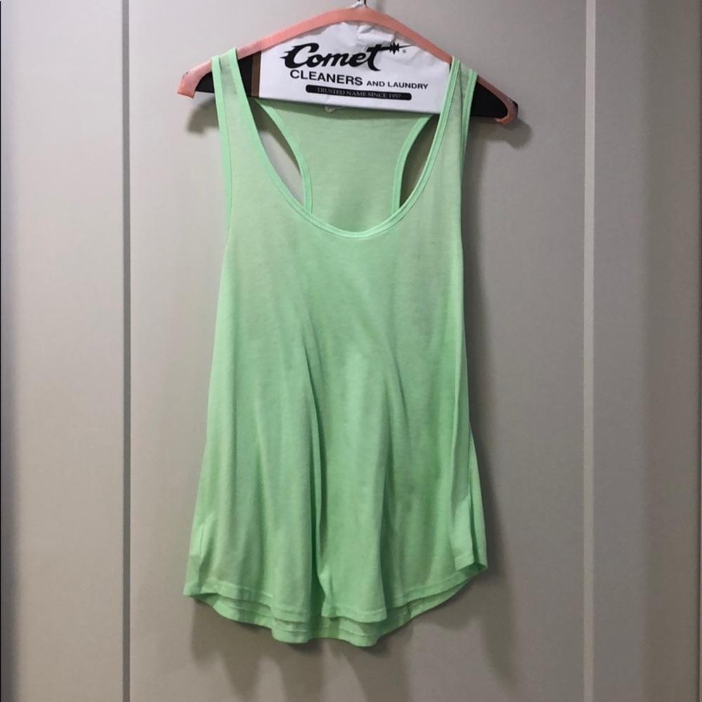 Lime green BCBG Generation tank